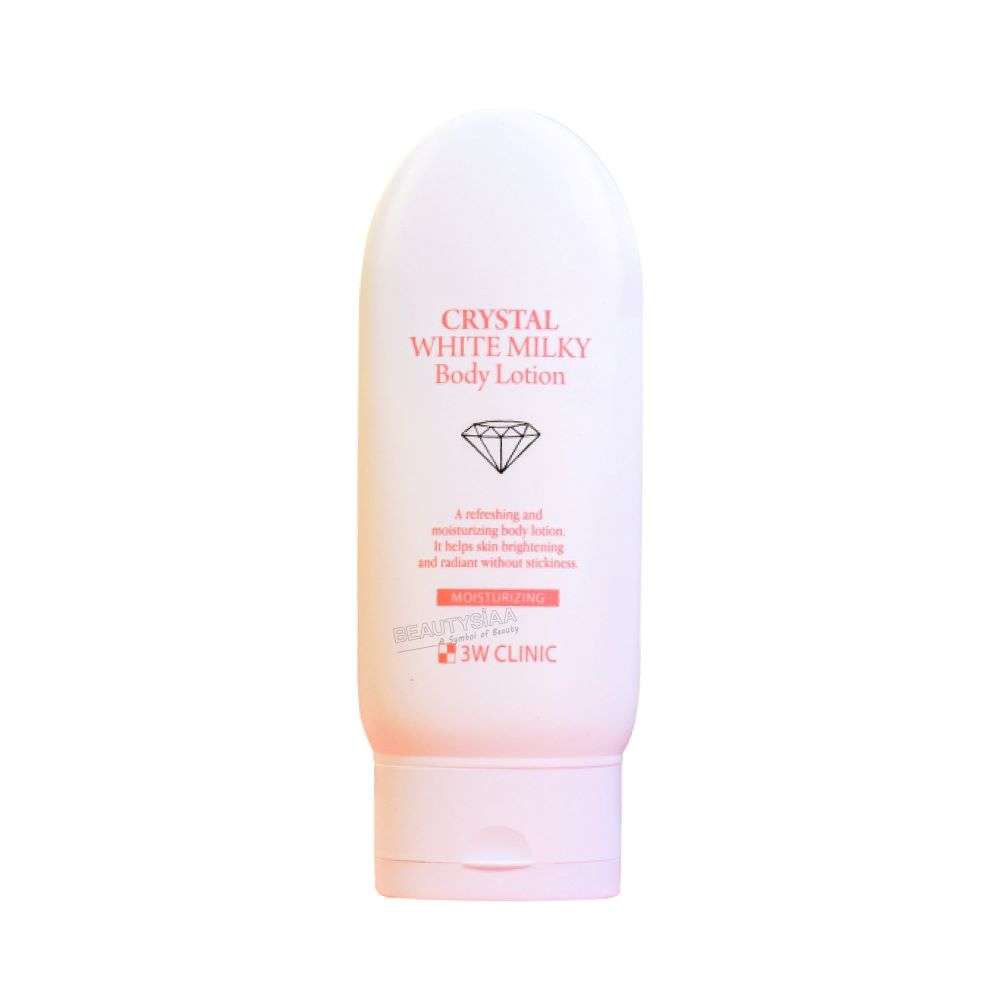 3W CLINIC Crystal White Milky Body Lotions 150g