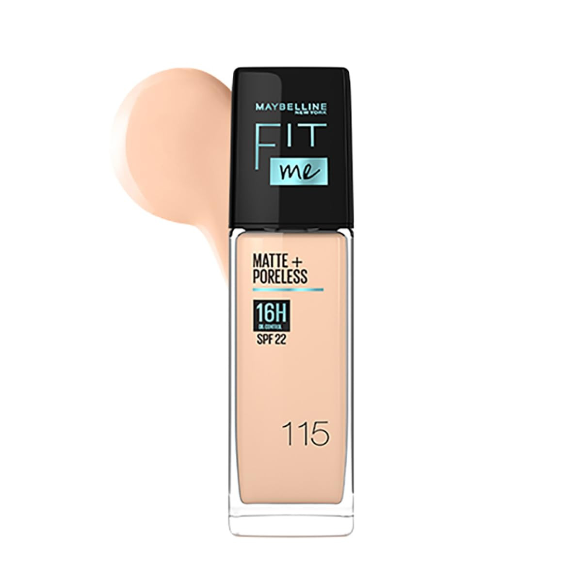 Maybelline Fit Me Matte+Poreless Liquid Foundation 115