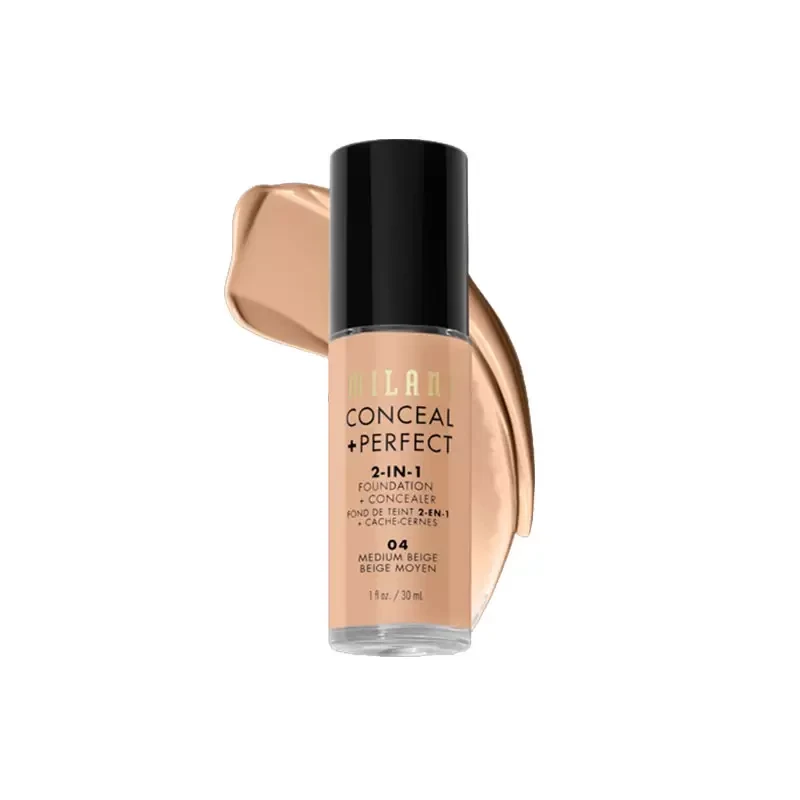 Milani Conceal + Perfect 2-in-1 Foundation & Concealer 30ml (Medium Beige)