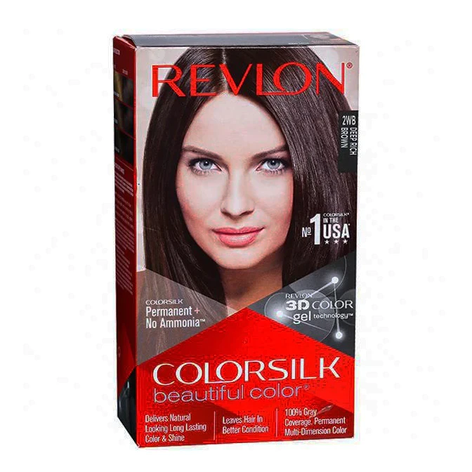 Revlon Colorsilk Hair Color- 2WB Deep Rich Brown