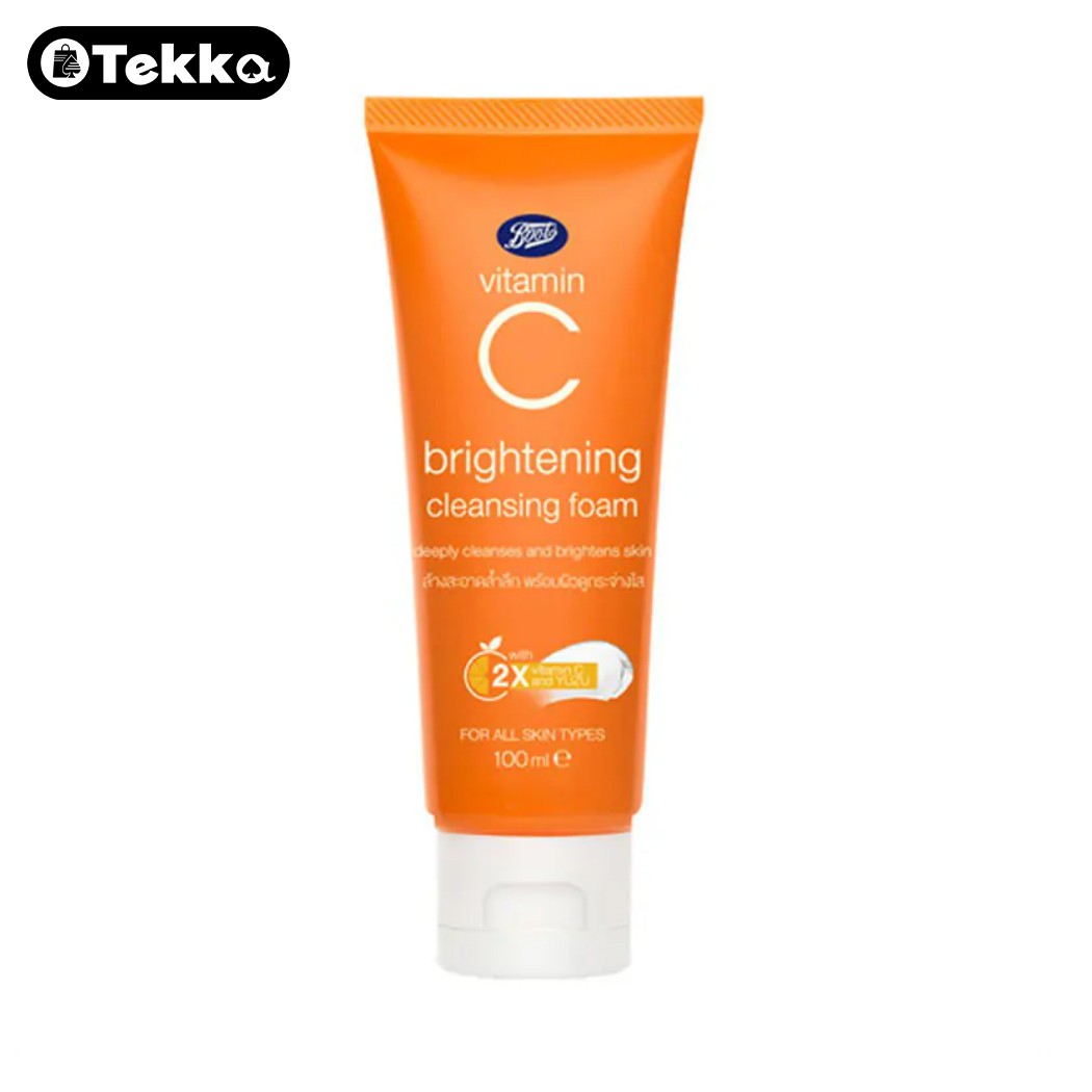 Boots Vitamin C Brightening Cleansing Foam
