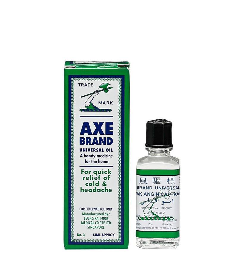 Axe Brand Universal Oil for Quick Relief of Cold & Headache