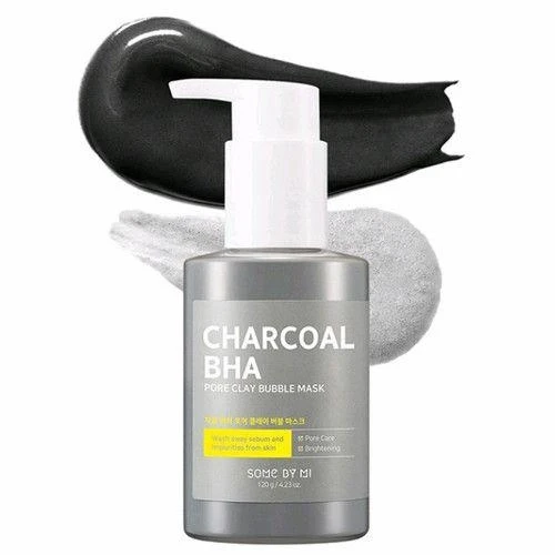 Some By Mi Charcoal BHA Pore Clay Bubble Mask 120ml