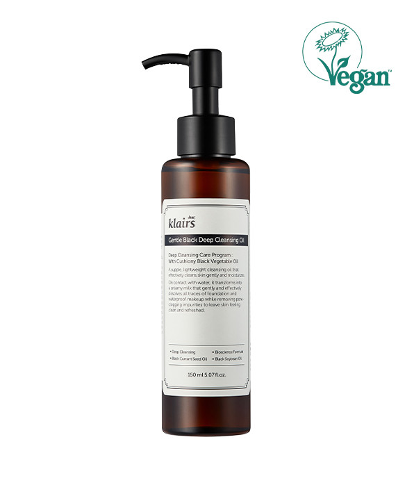 Klairs Gentle Black Deep Cleansing Oil 150ml