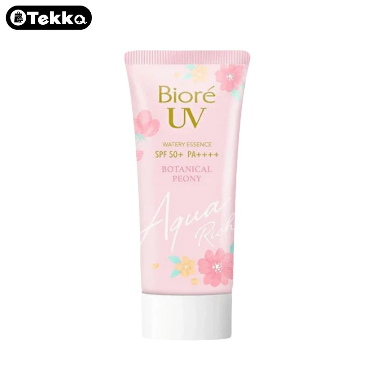Biore UV Aqua Rich Watery Essence SPF 50+ PA++++ Botanical Peony Edition