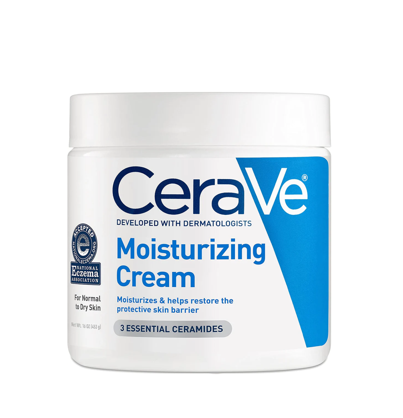 CeraVe Moisturizing Cream 453g USA Version (Normal To Dry)