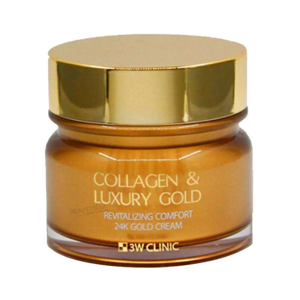 3W Clinic Collagen And Luxury Gold Cream