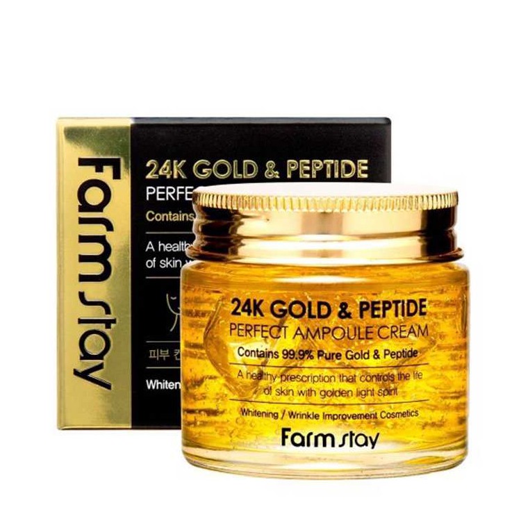 Farm Stay 24K Gold & Peptide Perfect Ampoule Cream