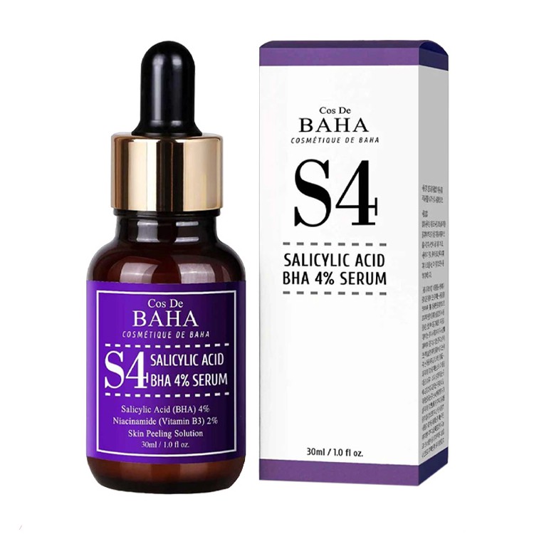 Cos De BAHA Salicylic Acid BHA 4% Serum (S4) 30ml