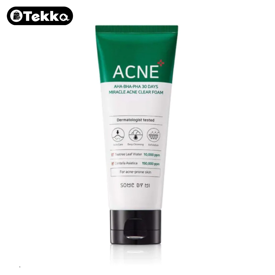 SOME BY MI AHA BHA PHA 30 Days Miracle Acne Clear Foam100ml