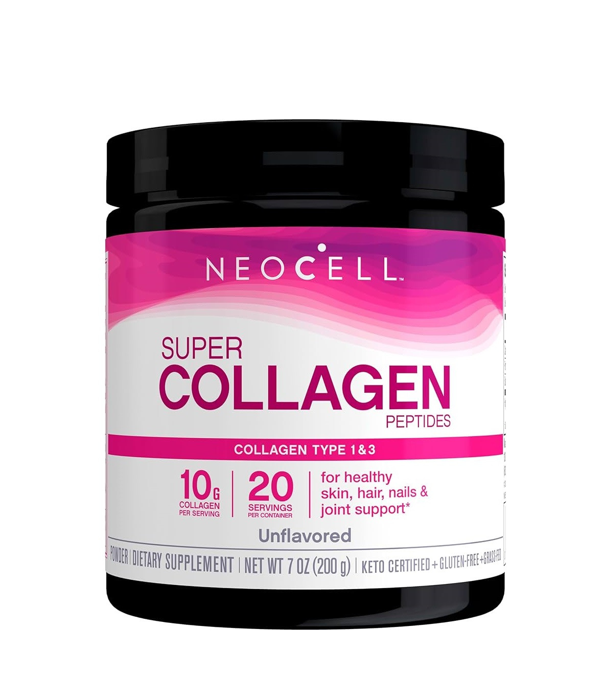 NeoCell Super Collagen Peptides Type 1 & 3 Powder 200g