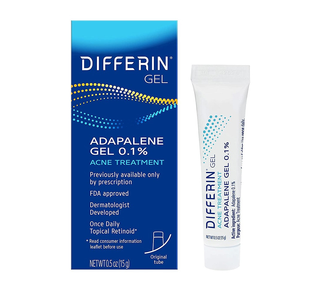 Differin Adapalene Gel 0.1% Acne Treatment (Differin Gel)