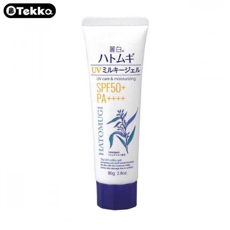 Hatomugi The UV Milky Gel UV Care & Moisturizing SPF50+ PA++++ 80g