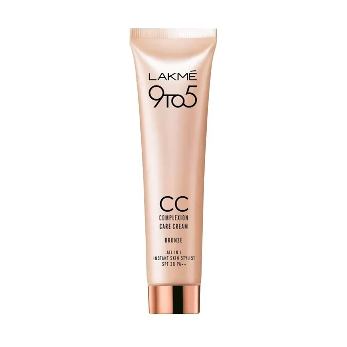 Lakme 9 To 5 CC Complexion Care Cream SPF 30 PA++ (Bronze)