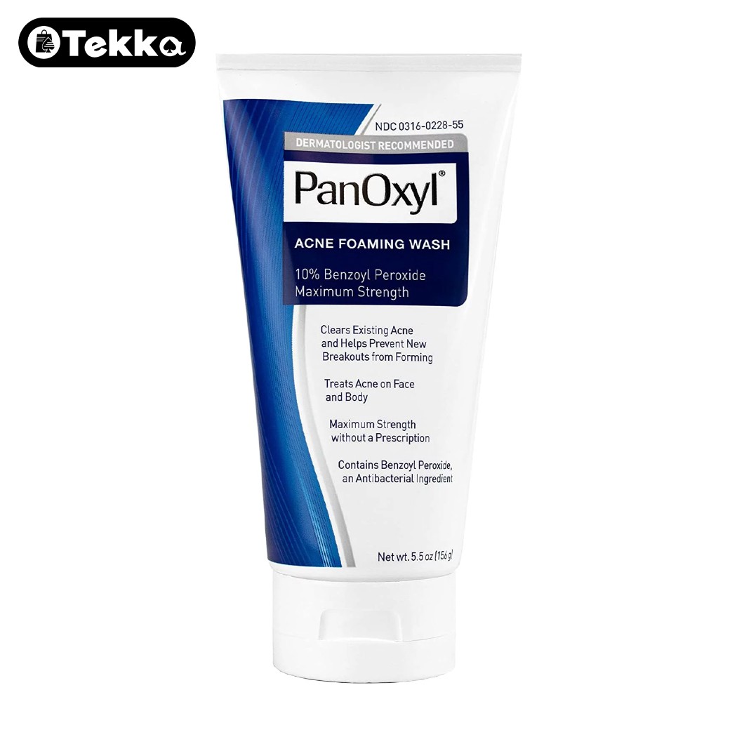 PanOxyl Acne Foaming Wash Benzoyl Peroxide 10% Maximum Strength