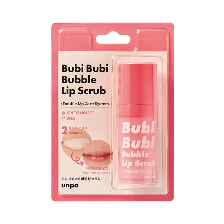 UNPA Bubi Bubi Bubble Lip Scrubs Exfoliator & Moisturizer