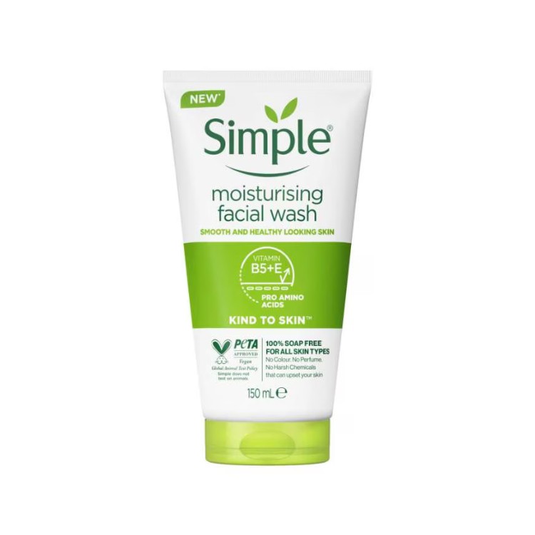 Simple Skin Moisturising Facial Wash 150ml